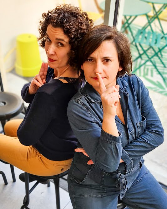 Anne et Claire fondatrices du concept Pomme Cactus restaurant - patisserie 