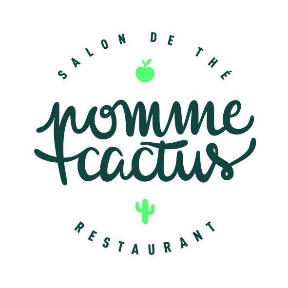 Logo Pomme Cactus restaurant - pâtisserie à Bordeaux 